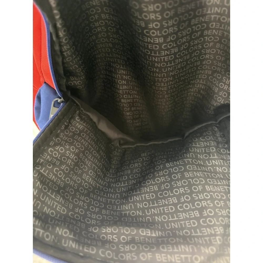 United Colors Of Benetton Red/Blue Backpack Bag